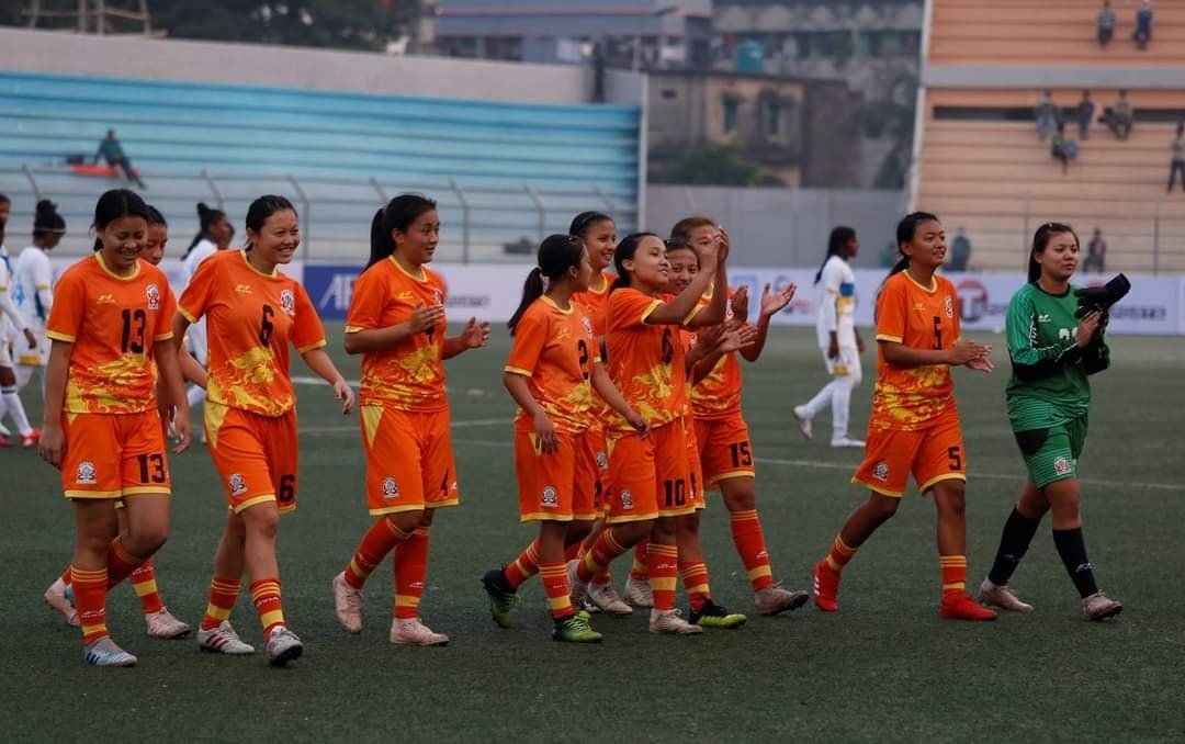 womens bhutan team