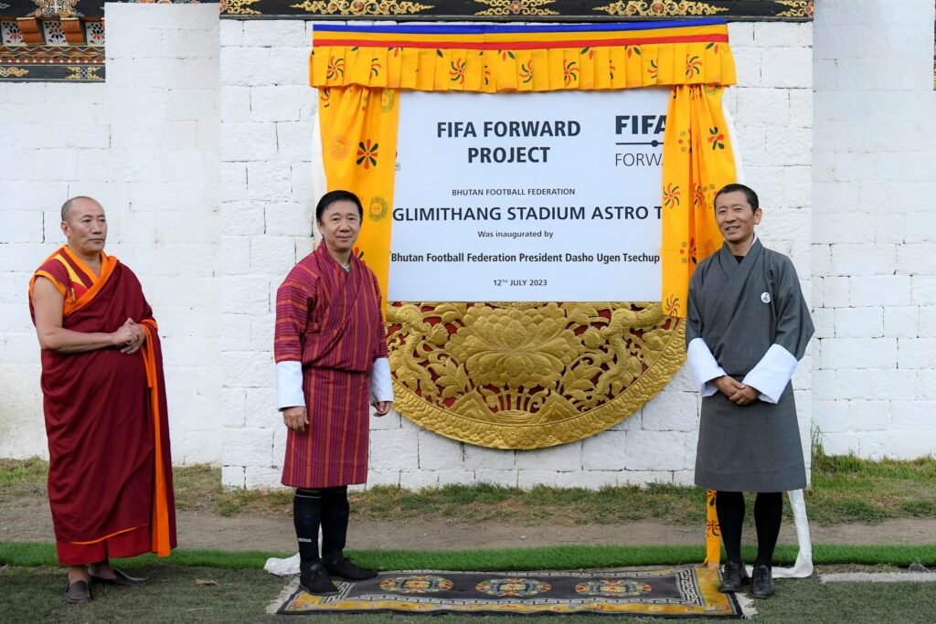 New Astro Turf of Changlimithang National Stadium inaugurated