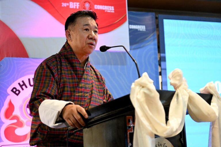 Dasho Ugen Tsechup Reelected As The President of the Bhutan Football Federation