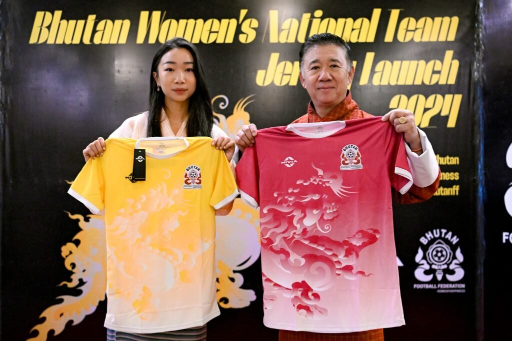 Unveiling the New jersey for Bhutan Women's National Team