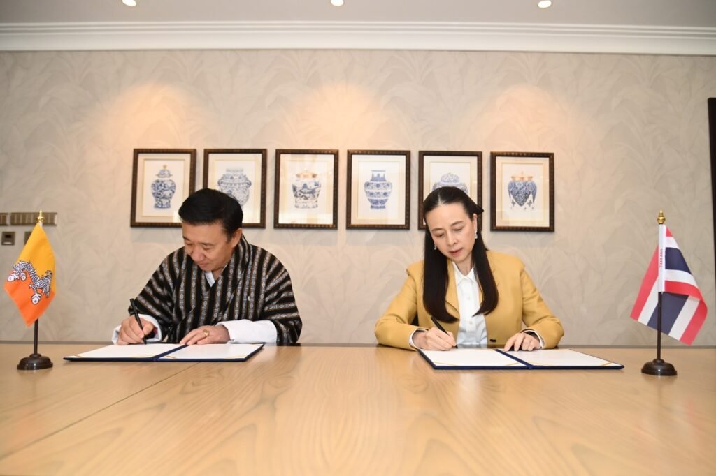 MoU between Bhutan Football Federation and FA Thailand