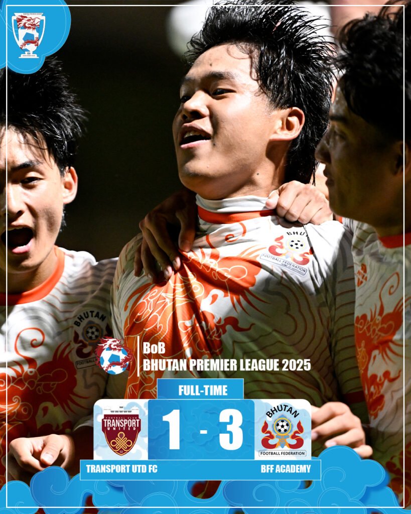 Match day 16, BoB Bhutan Premier League, 2025