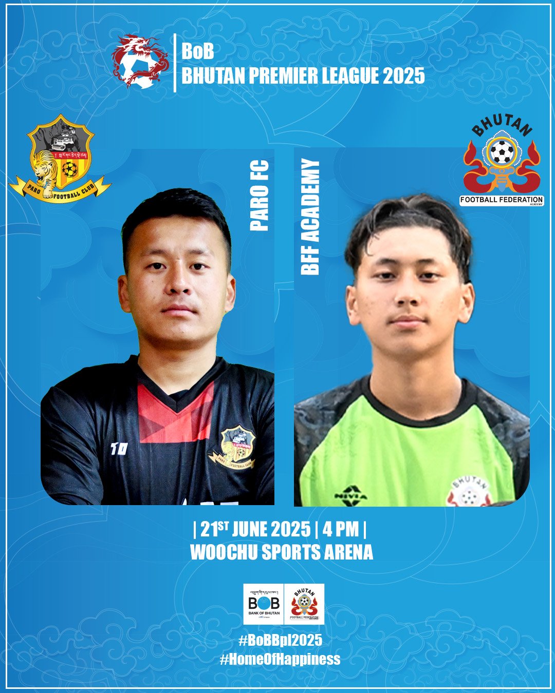 The Unbeaten Tigers vs The Rising Stars - BHUTAN FOOTBALL FEDERATION
