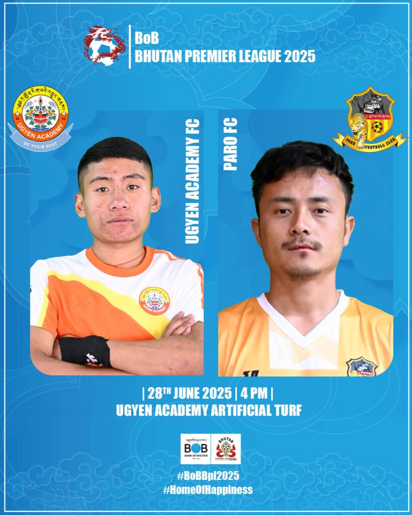 Ugyen Academy vs Paro FC