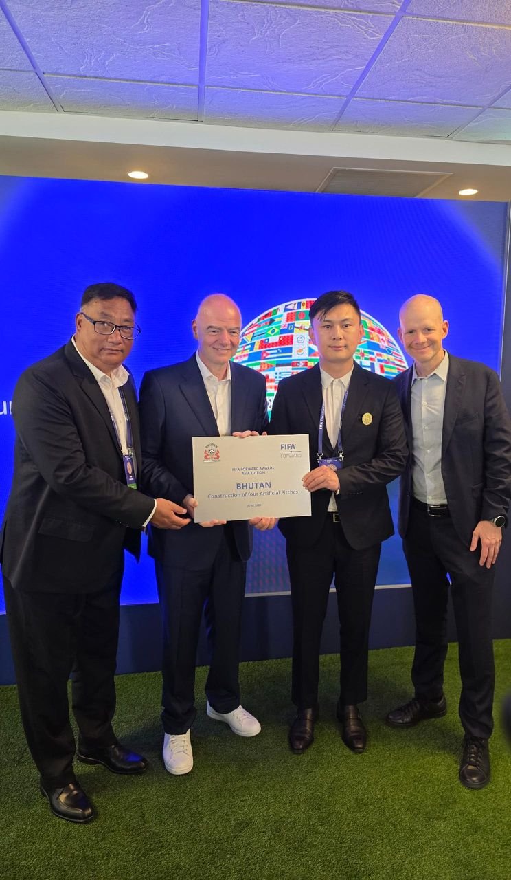 Bhutan Earns Silver at FIFA Forward Awards 2025 for Infrastructure Excellence