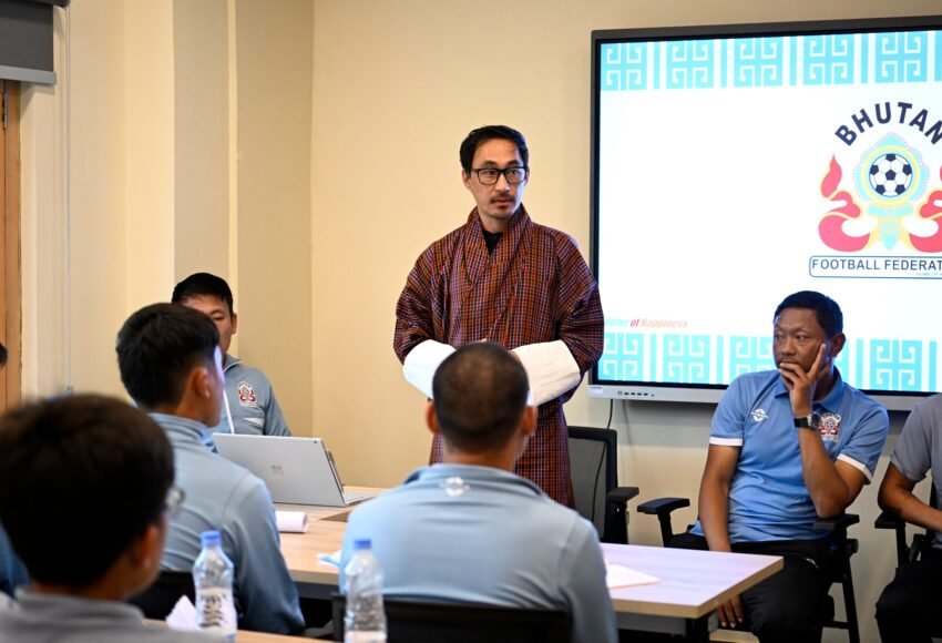 The BFF/AFC ‘C’ License Certificate Coaching Course officially kicks off