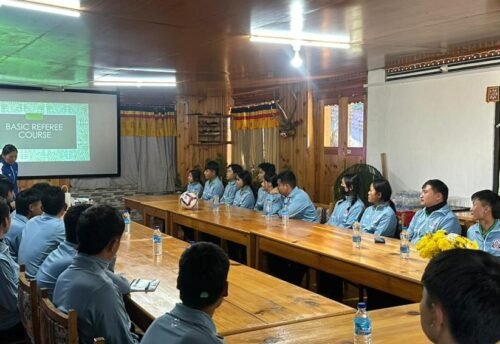 Referee Development Course in Bumtang