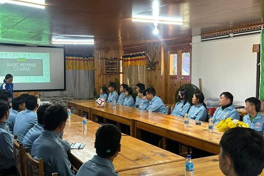 Referee Development Course in Bumtang