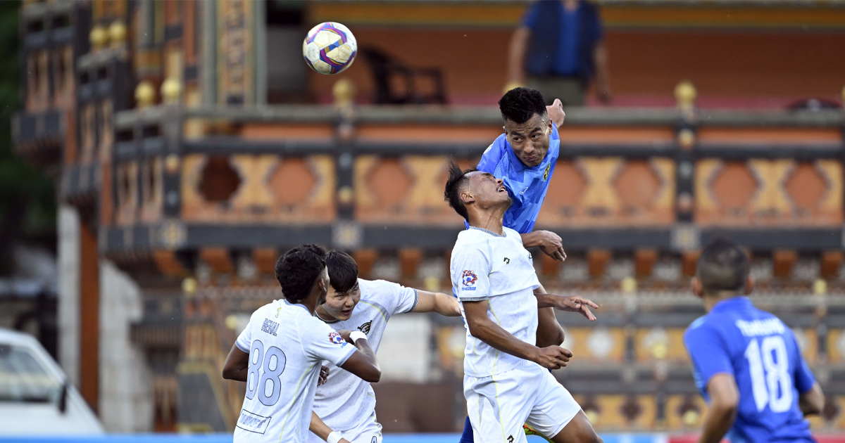 Tensung FC Fight Back to Earn a Point Against Drukpa FC