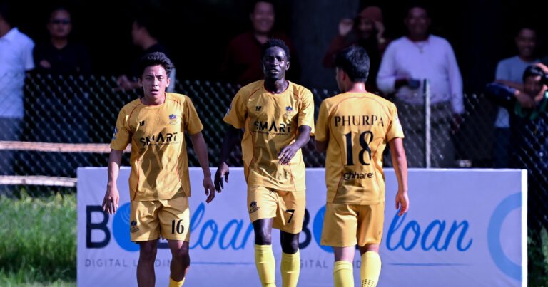 Paro FC Secure Decisive 3-1 Victory Over Tensung FC at MTC Artificial Turf