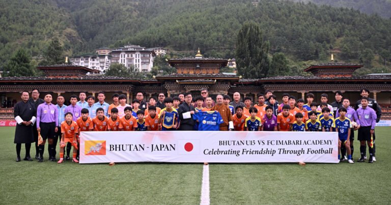Bhutan and Japan Celebrate 40 Years of Friendship Through Football